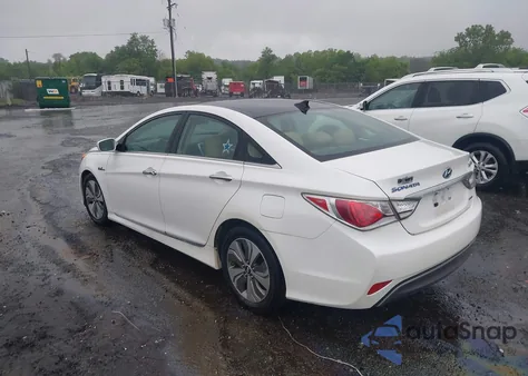 2013 Hyundai Sonata Hybrid Limited from USA, damaged, VIN KMHEC4A43DA068844